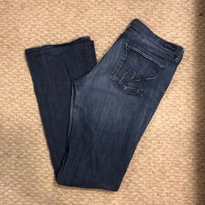 Citizens of humanity high rise bootcut jeans